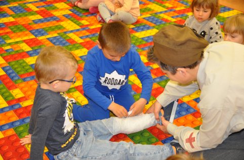 Sanitariuszka w przedszkolu - 29.04.2019r.